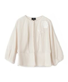 LANVIN COLLECTION / ランバン コレクション シャツ・ブラウス | ペプラムワッシャーブラウス