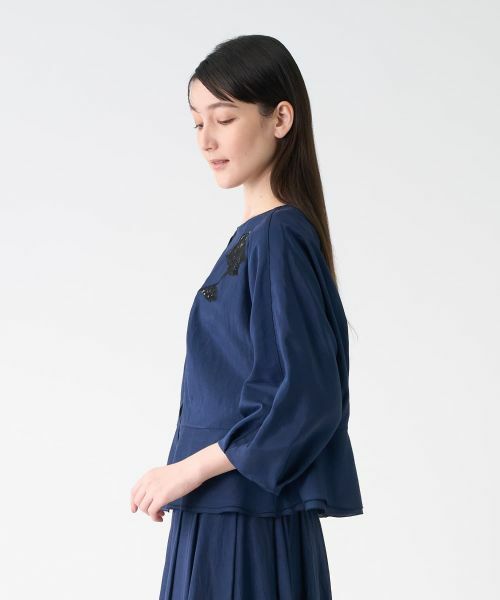 LANVIN COLLECTION / ランバン コレクション シャツ・ブラウス | ペプラムワッシャーブラウス | 詳細2