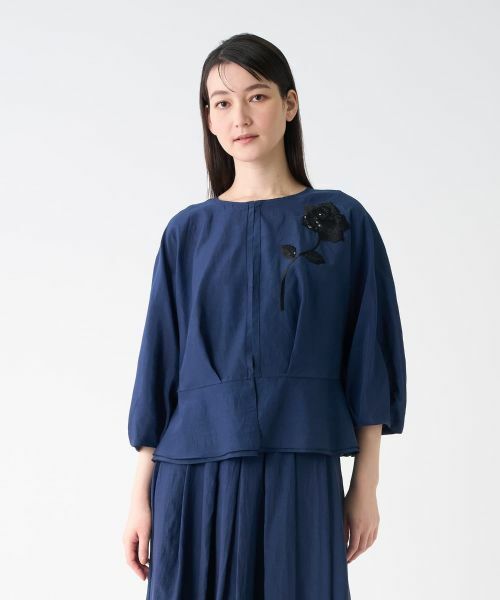 LANVIN COLLECTION / ランバン コレクション シャツ・ブラウス | ペプラムワッシャーブラウス | 詳細5