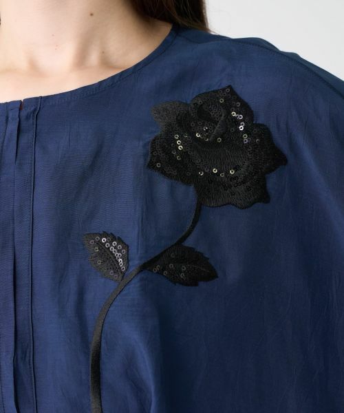 LANVIN COLLECTION / ランバン コレクション シャツ・ブラウス | ペプラムワッシャーブラウス | 詳細7