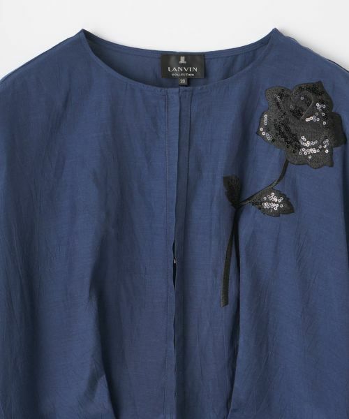 LANVIN COLLECTION / ランバン コレクション シャツ・ブラウス | ペプラムワッシャーブラウス | 詳細9