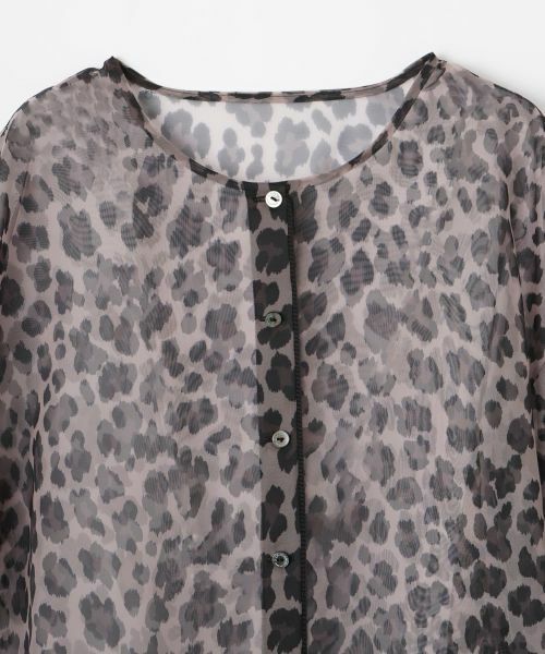 LANVIN COLLECTION / ランバン コレクション シャツ・ブラウス | プリントオーガンジーボウタイブラウス | 詳細19