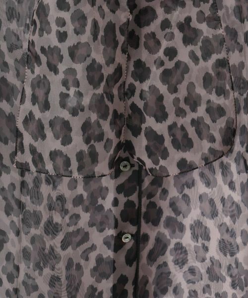 LANVIN COLLECTION / ランバン コレクション シャツ・ブラウス | プリントオーガンジーボウタイブラウス | 詳細20