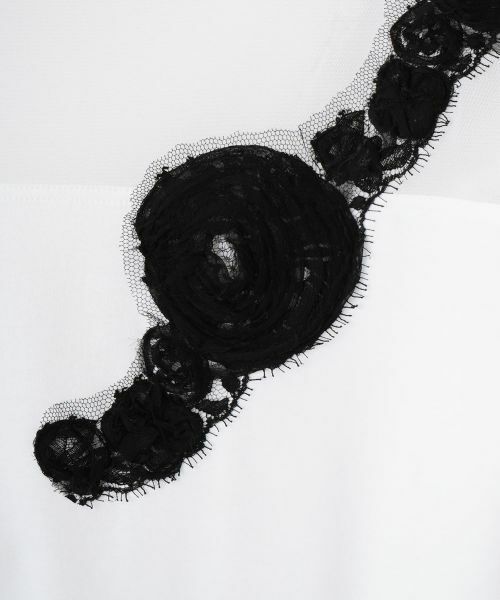 LANVIN COLLECTION / ランバン コレクション カットソー | フラワーモチーフカットソー | 詳細9
