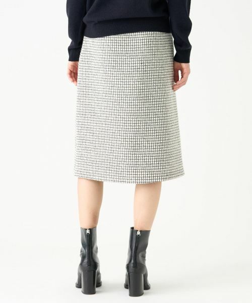 LANVIN COLLECTION / ランバン コレクション ロング・マキシ丈スカート | ブロックツイードスカート | 詳細2