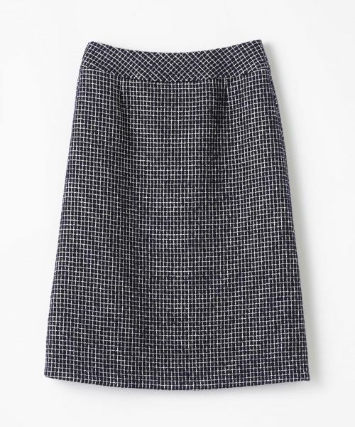 LANVIN COLLECTION / ランバン コレクション ロング・マキシ丈スカート | ブロックツイードスカート | 詳細5