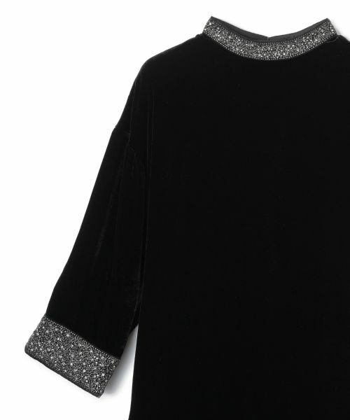 LANVIN COLLECTION / ランバン コレクション ドレス | ベロアビジューワンピース | 詳細2