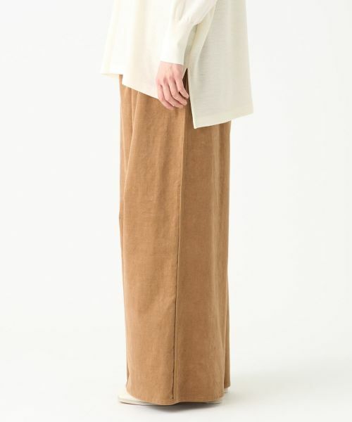 LANVIN COLLECTION / ランバン コレクション その他パンツ | ベッチンワイドパンツ | 詳細2