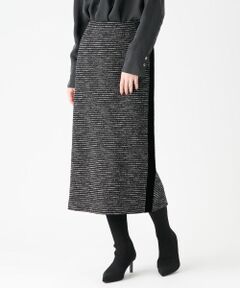 ランバンコレクション　フラワープリント　ロングスカート　サイズ40(L) フラワープリントスカート | LANVIN COLLECTION (Women