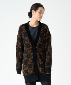 LANVIN COLLECTION / ランバン コレクション ニット・セーター | ロゴジャカードカーディガン