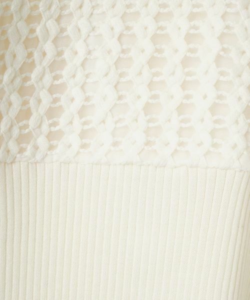 LANVIN COLLECTION / ランバン コレクション ニット・セーター | ウール刺繍リブニット | 詳細3