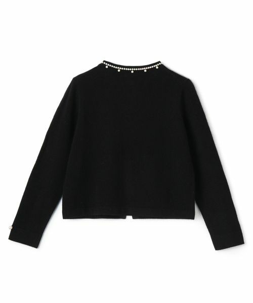 LANVIN COLLECTION / ランバン コレクション ニット・セーター | パールビーズカーディガン | 詳細1