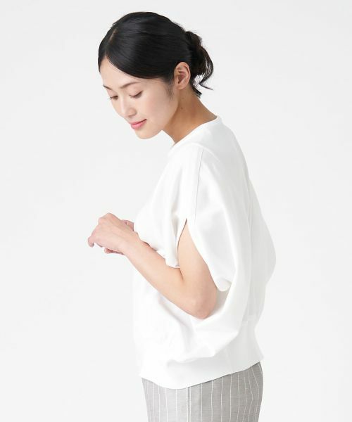 LANVIN COLLECTION / ランバン コレクション カットソー | 半袖ドルマンカットソー | 詳細4