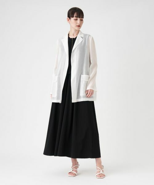 LANVIN COLLECTION / ランバン コレクション テーラードジャケット | シアーテーラーカラージャケット | 詳細6