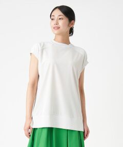 LANVIN COLLECTION / ランバン コレクション カットソー | 異素材コンビカットソー