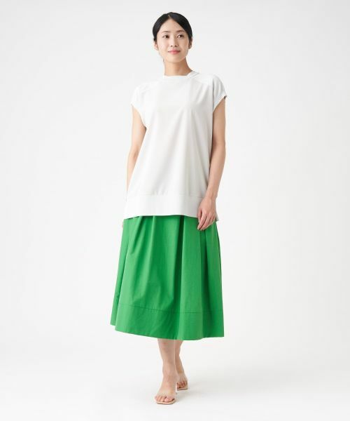 LANVIN COLLECTION / ランバン コレクション カットソー | 異素材コンビカットソー | 詳細5