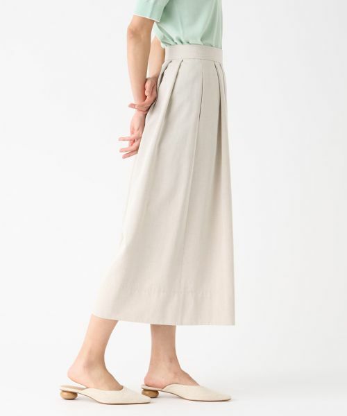 LANVIN COLLECTION / ランバン コレクション その他パンツ | クロップドフレアツイルパンツ | 詳細2