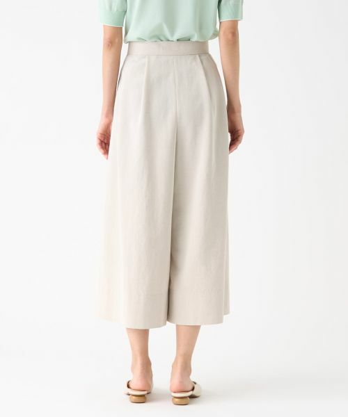 LANVIN COLLECTION / ランバン コレクション その他パンツ | クロップドフレアツイルパンツ | 詳細3