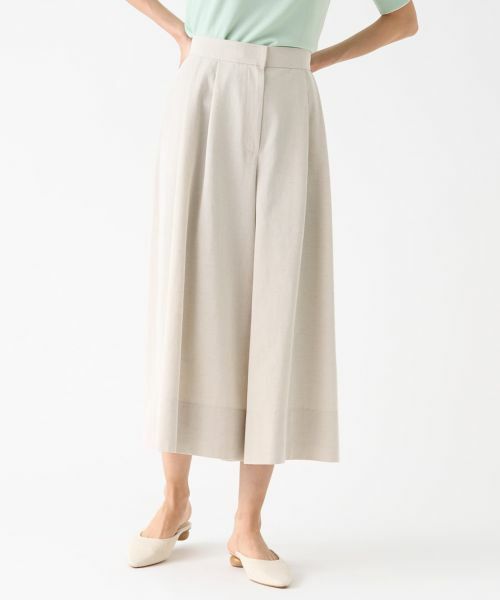 LANVIN COLLECTION / ランバン コレクション その他パンツ | クロップドフレアツイルパンツ | 詳細5