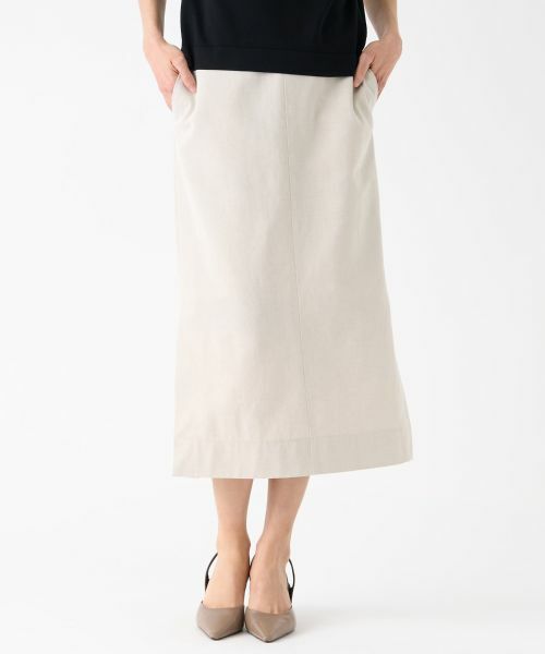LANVIN COLLECTION / ランバン コレクション ロング・マキシ丈スカート | サイドベンツタイトスカート | 詳細1