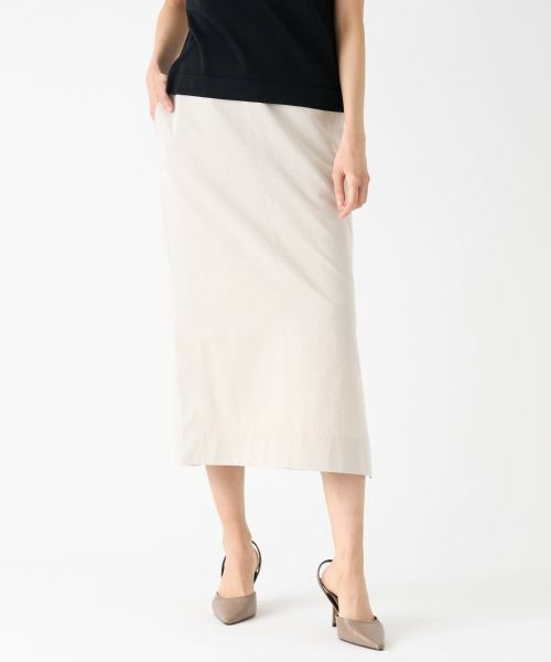 LANVIN COLLECTION / ランバン コレクション ロング・マキシ丈スカート | サイドベンツタイトスカート | 詳細5