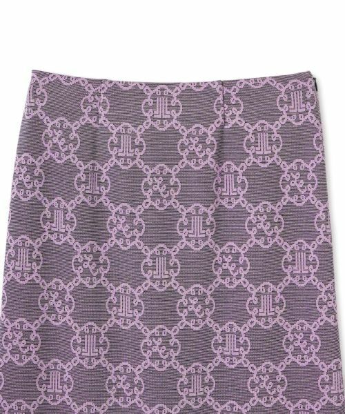 LANVIN COLLECTION / ランバン コレクション ロング・マキシ丈スカート | ロゴジャカードニットスカート | 詳細2