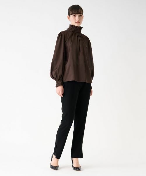 LANVIN COLLECTION / ランバン コレクション その他パンツ | サイドスリットパンツ | 詳細6