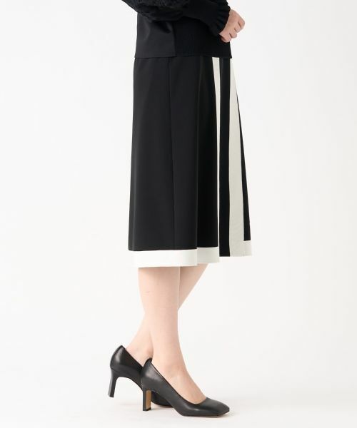 LANVIN COLLECTION / ランバン コレクション ロング・マキシ丈スカート | ライトダブルクロススカート | 詳細4