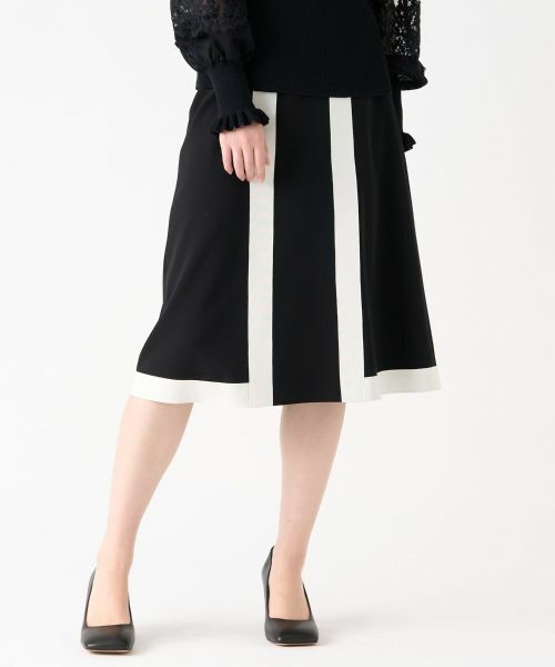 LANVIN COLLECTION / ランバン コレクション ロング・マキシ丈スカート | ライトダブルクロススカート | 詳細5