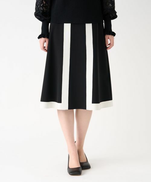 LANVIN COLLECTION / ランバン コレクション ロング・マキシ丈スカート | ライトダブルクロススカート | 詳細7