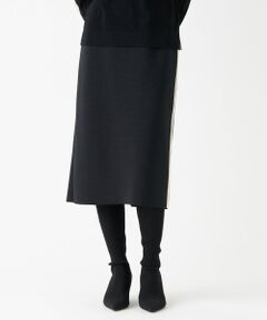 LANVIN COLLECTION / ランバン コレクション ロング・マキシ丈スカート | ミラノリブニットスカート