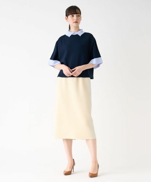 LANVIN COLLECTION / ランバン コレクション ロング・マキシ丈スカート | ミラノリブニットスカート | 詳細6