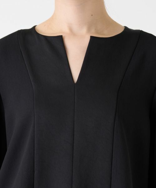 LANVIN COLLECTION / ランバン コレクション シャツ・ブラウス | バックサテンブラウス | 詳細13