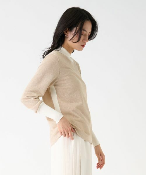 LANVIN COLLECTION / ランバン コレクション カットソー | グリッタージャージーカットソー | 詳細19