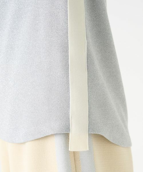 LANVIN COLLECTION / ランバン コレクション カットソー | グリッタージャージーカットソー | 詳細7