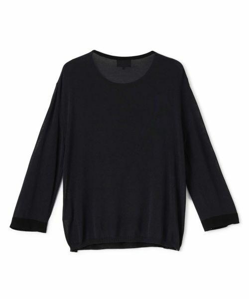 LANVIN COLLECTION / ランバン コレクション ニット・セーター | インターシャニットトップス | 詳細1