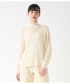 LANVIN COLLECTION / ランバン コレクション ニット・セーター | インターシャラインタートルニット