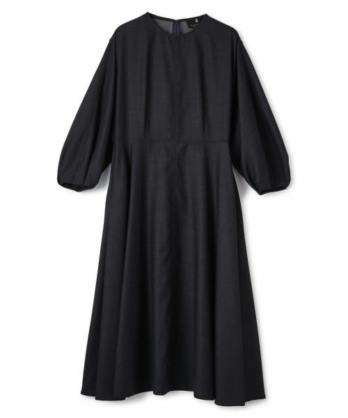 LANVIN COLLECTION / ランバン コレクション ドレス | ウールデニムワンピース | 詳細3