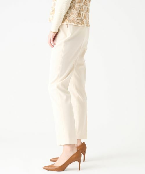LANVIN COLLECTION / ランバン コレクション その他パンツ | ライトダブルクロスパンツ | 詳細2