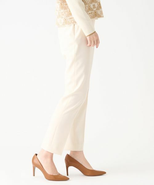 LANVIN COLLECTION / ランバン コレクション その他パンツ | ライトダブルクロスパンツ | 詳細4