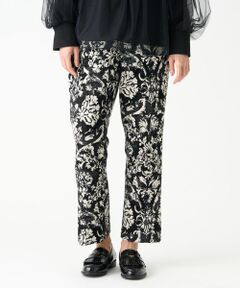 LANVIN COLLECTION / ランバン コレクション その他パンツ | フラワーマーブルジャカードパンツ