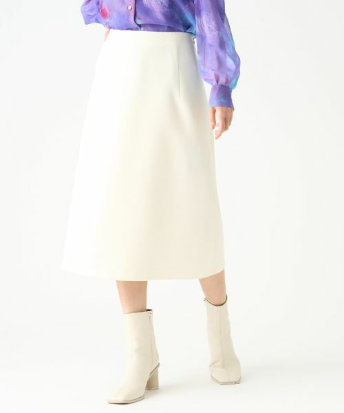 LANVIN COLLECTION / ランバン コレクション ロング・マキシ丈スカート | ウールサキソニースカート | 詳細5