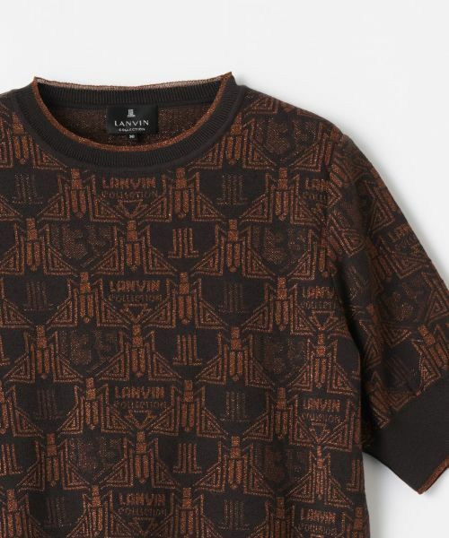 LANVIN COLLECTION / ランバン コレクション ニット・セーター | 135thロゴジャカードニット | 詳細2