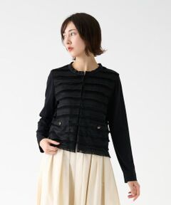 LANVIN COLLECTION / ランバン コレクション ニット・セーター | フリンジレースカーディガン