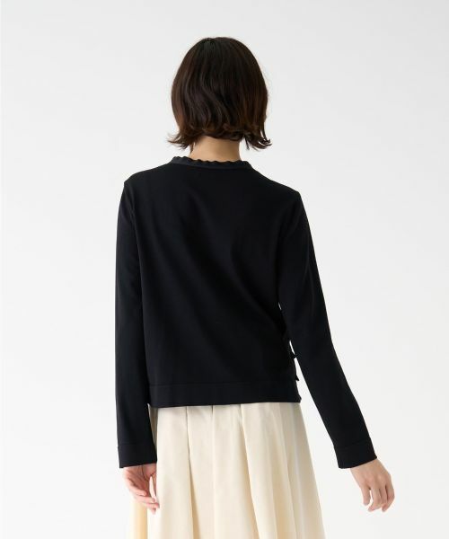 LANVIN COLLECTION / ランバン コレクション ニット・セーター | フリンジレースカーディガン | 詳細3