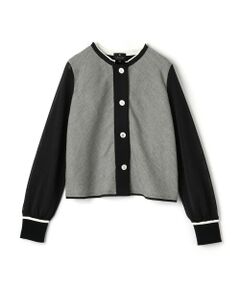 LANVIN COLLECTION / ランバン コレクション テーラードジャケット | ワンウェイリネンストレッチジャケット