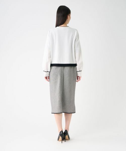 LANVIN COLLECTION / ランバン コレクション テーラードジャケット | ワンウェイリネンストレッチジャケット | 詳細4