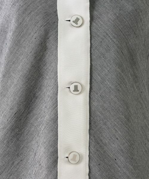 LANVIN COLLECTION / ランバン コレクション テーラードジャケット | ワンウェイリネンストレッチジャケット | 詳細6