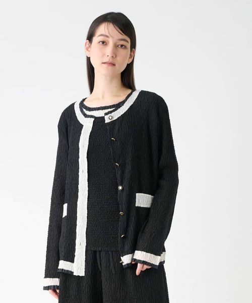 LANVIN COLLECTION / ランバン コレクション テーラードジャケット | 刺繍プリーツジャケット | 詳細1