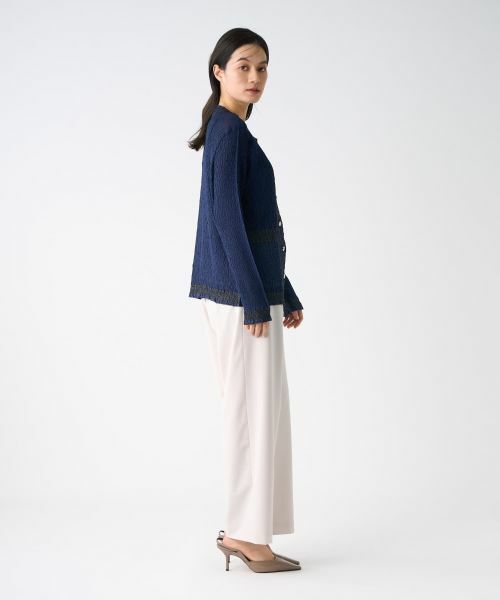 LANVIN COLLECTION / ランバン コレクション テーラードジャケット | 刺繍プリーツジャケット | 詳細15